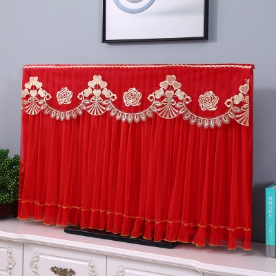 Picture of China High Quality Dustproof Double Layer Beautiful TV Cover