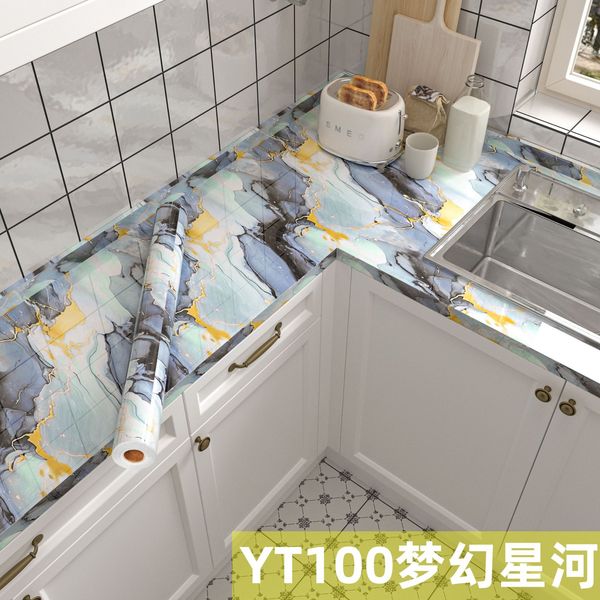 Picture of Beautiful Designs Marble Wallpaper Self Adhesive, Waterproof, Removable/ Beautiful Color & PVC Vinyl Marble Wallpaper / Use for Living Room, Bedroom, Modern Kitchen, Table, Desktop, Furniture