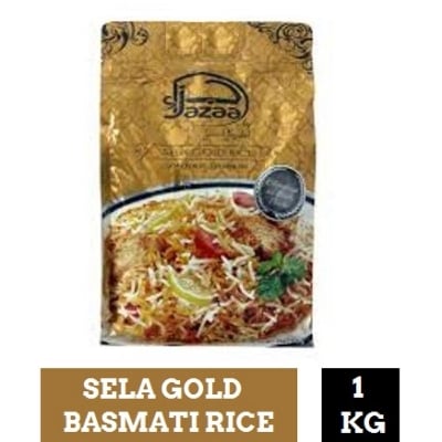 Picture of Jazaa Basmati Rice Sela Gold 1 Kg