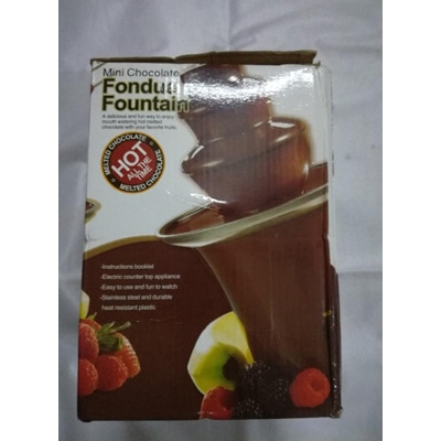 Picture of Mini Chocolate Fountain-Chocolate Brown