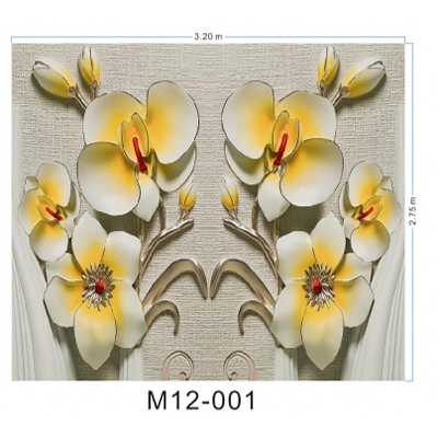 Picture of Luxury 9D wallpaper for home decoration-Multicolor
