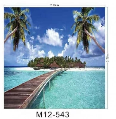 Picture of Luxury 9D mural wallpaper-Multicolor