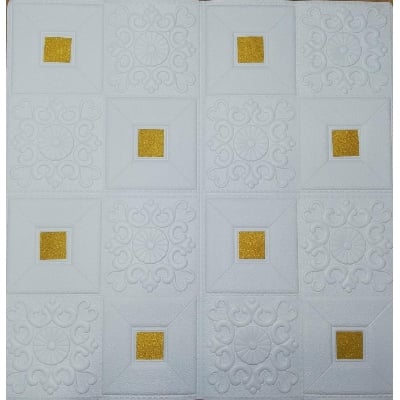 Picture of 3D Wall Panel (Self Adhesive) 27 X 27 Inch (3 Pc) - Wall Decoration