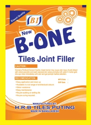Picture of B-One TILES Grout, Crack Resistant, Joint Filler, Tiles Pudding White Color