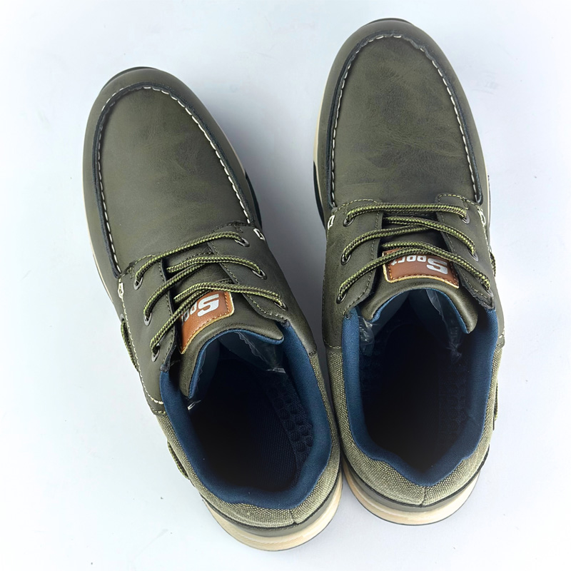 Picture of Casual Denim Boat Shoe (Green)