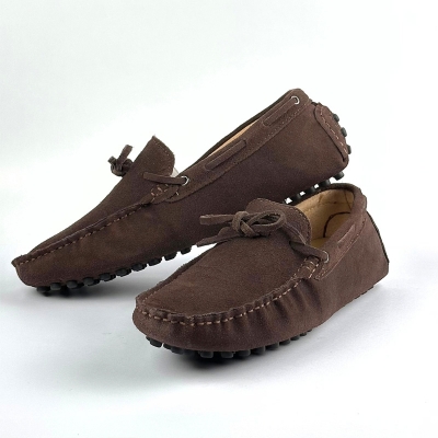 Picture of Moccasin Lace Up (Coffee)
