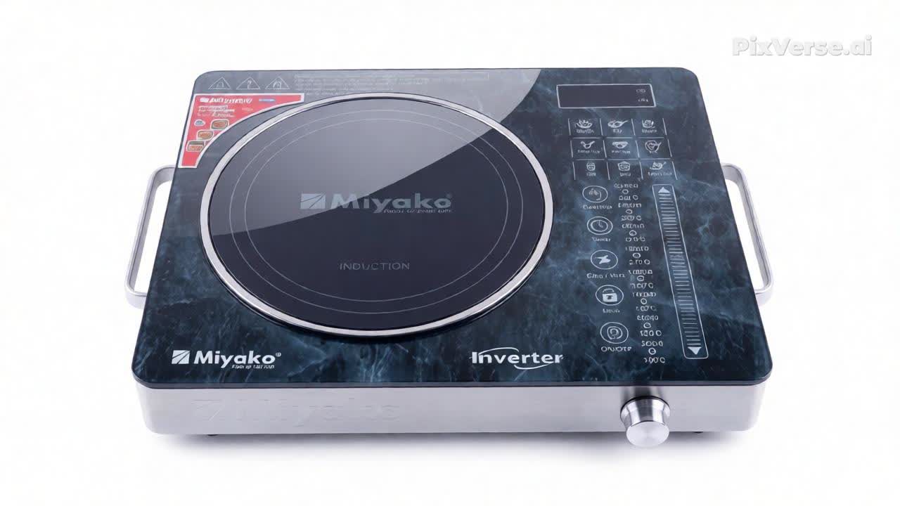 Picture of Miyako Induction Cooker Inverter (TC- IND 67)-2200 Watt - 2 Years Official Warranty 