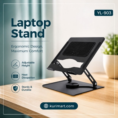 Picture of YL 903 Adjustable Ergonomic Laptop Stand for Better Comfort