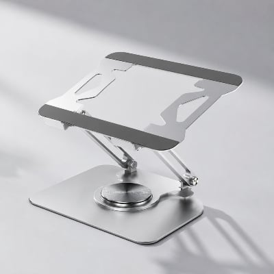 Picture of Upgrade Comfort With FANTECH NS10 Laptop Stand Black Silver