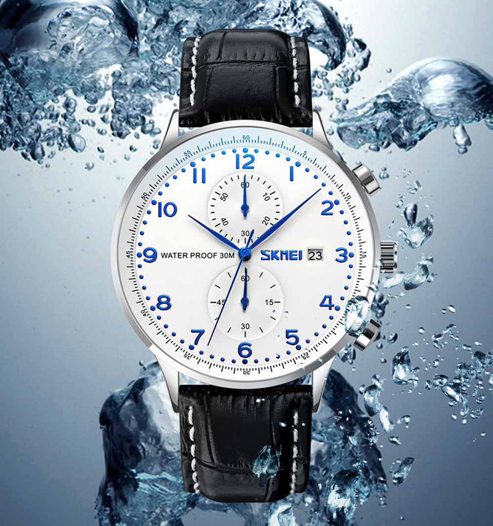 Picture of SKMEI 9301 Active Chronograph Watch For Men – Black Blue Color
