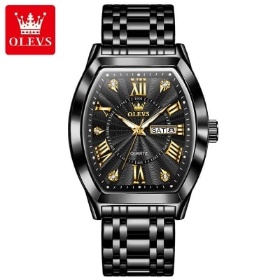 Picture of OLEVS 5613 Stainless Steel Calendar Classic Luminous Business Waterproof Men's Quartz Watch