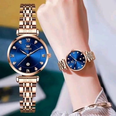 Picture of Olevs 5866 Watch For Women Brand New Ladies Fashion Quartz Watch Waterproof High-End Ladies Watch Stainless Steel Strap Date Clock Ladies