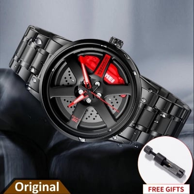 Picture of SKMEI 1787 rotation wheel stainless steel clock for men - Elegant and Refined - Modern Vibe - Express Style