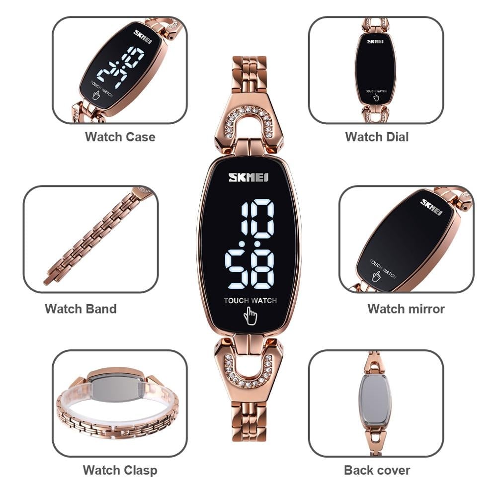 Picture of SKMEI Sports Fashion Waterproof Digital Watch for Women