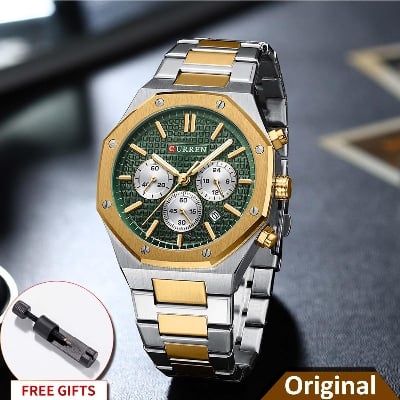 Picture of CURREN 8440 Stainless Steel Chronograph Luxury Watch For Men