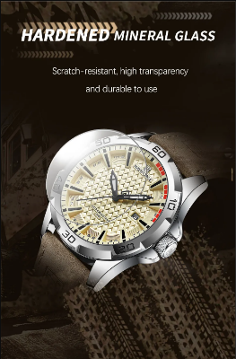 Picture of NAVIFORCE 8023 Men’s Leather Watch