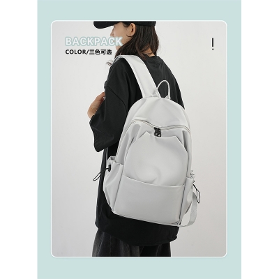 Picture of Minimalist Black Backpack for Every Day Hustle - Grey