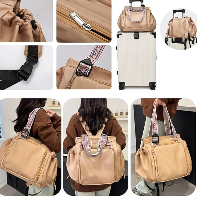 Picture of Convertible Large-Capacity Diaper Tote Backpack (2-in-1)