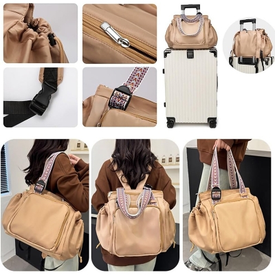 Picture of Convertible Large-Capacity Diaper Tote Backpack (2-in-1)