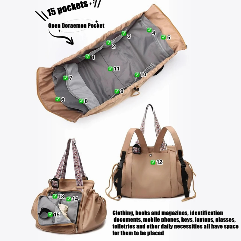 Picture of Convertible Large-Capacity Diaper Tote Backpack (2-in-1)