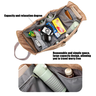 Picture of Convertible Large-Capacity Diaper Tote Backpack (2-in-1)