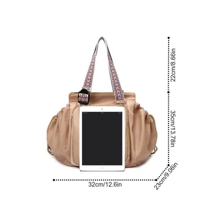Picture of Convertible Large-Capacity Diaper Tote Backpack (2-in-1)
