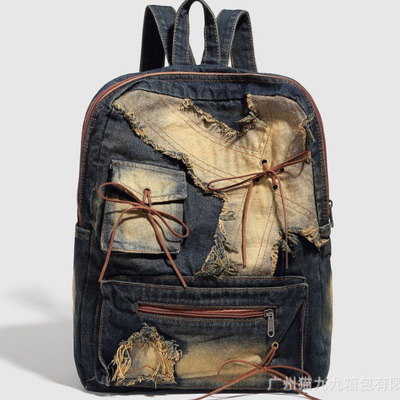Picture of Denim Retro Backpack
