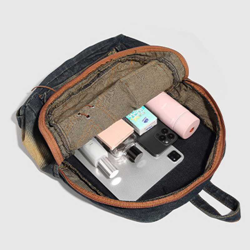 Picture of Denim Retro Backpack