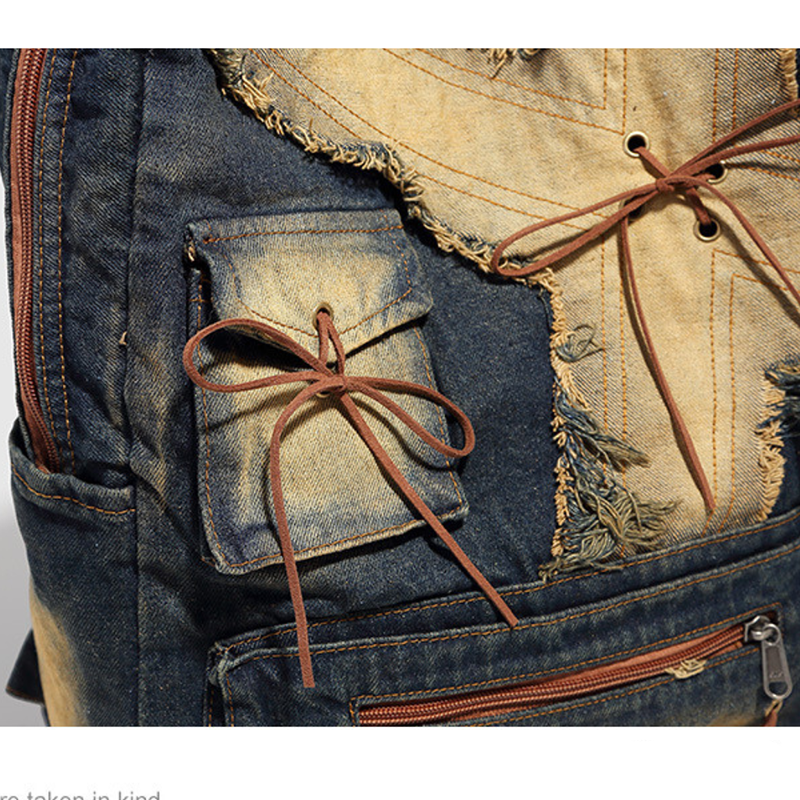 Picture of Denim Retro Backpack