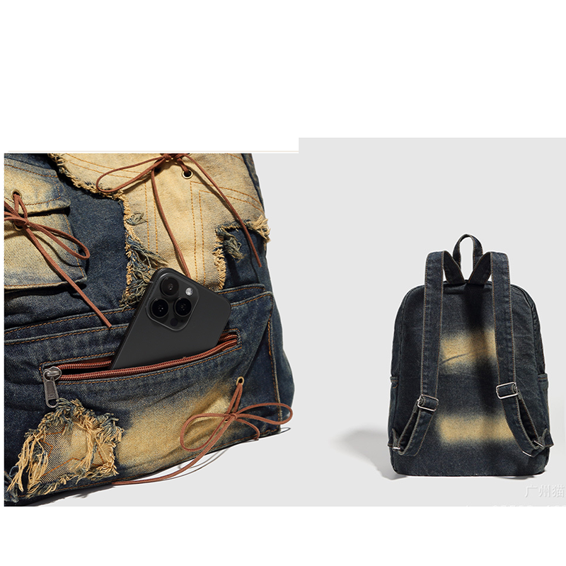 Picture of Denim Retro Backpack