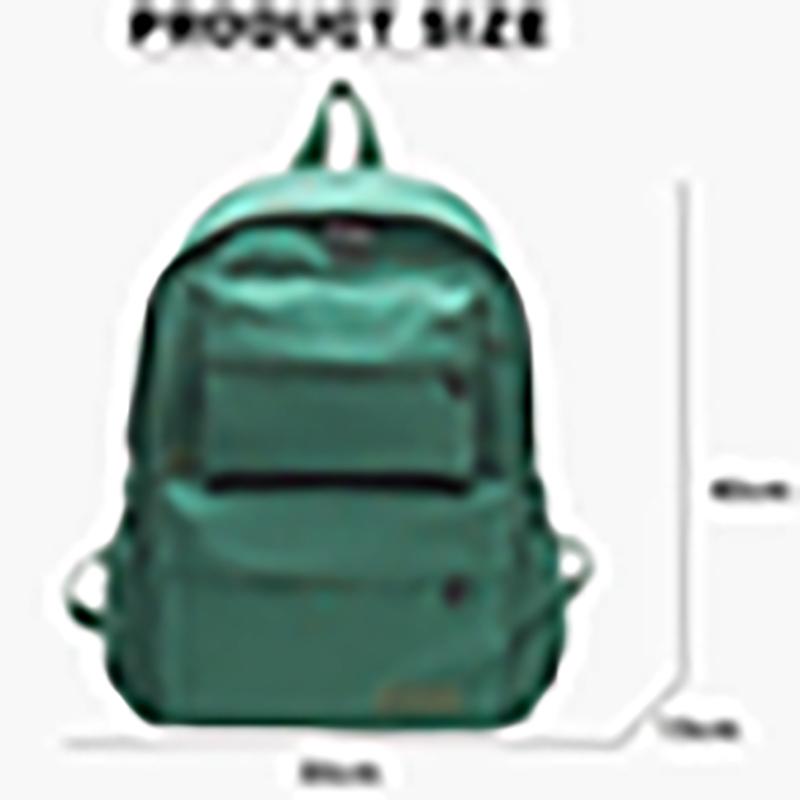 Picture of Simple Oxford Large Capacity Comter Backpack - Green