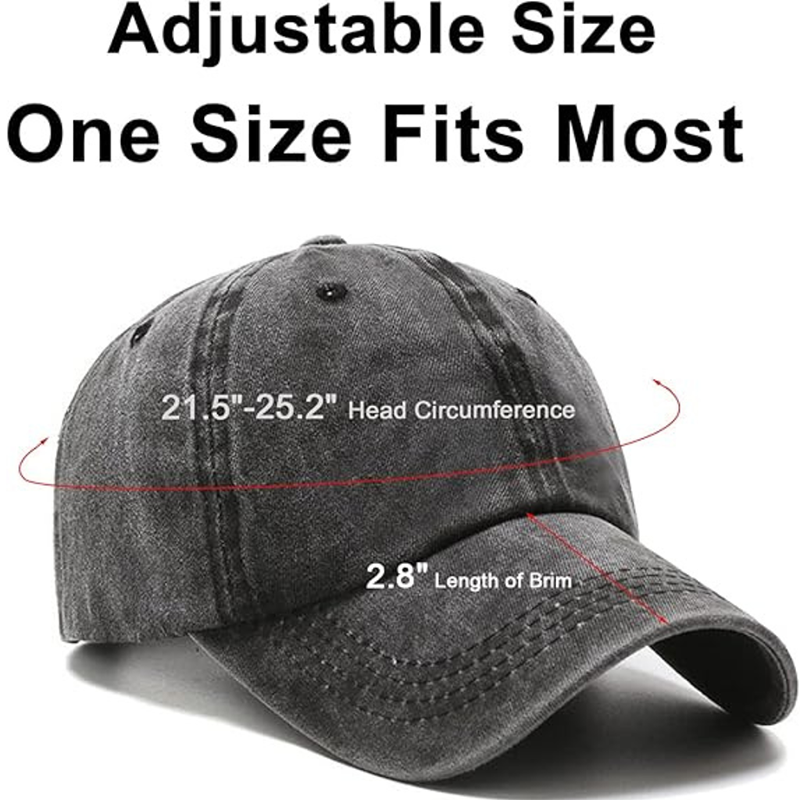 Picture of Adjustable Original Classic Low Profile Cotton Hat Unconstructed Plain Cap Men And Women