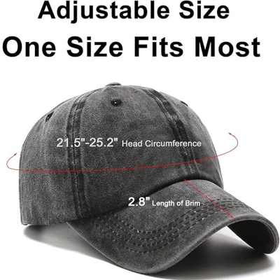 Picture of Adjustable Original Classic Low Profile Cotton Hat Unconstructed Plain Cap Men And Women