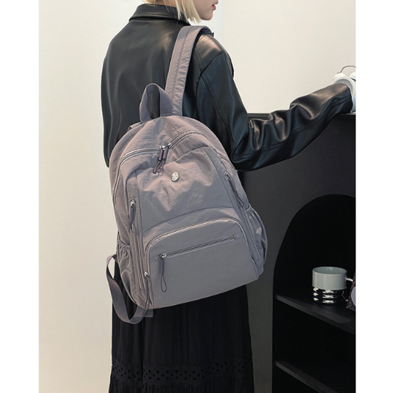 Picture of Light Waterproof Large Capacity Puff Backpack Elegant Purple