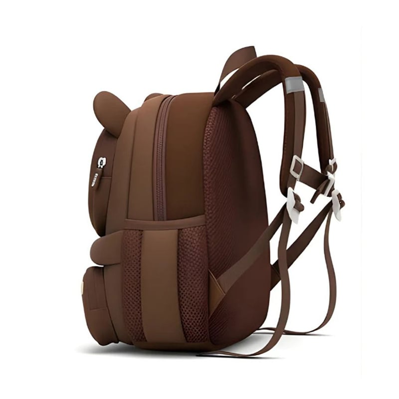 Picture of Jolly Toon Cartoon School Bag - dark brown