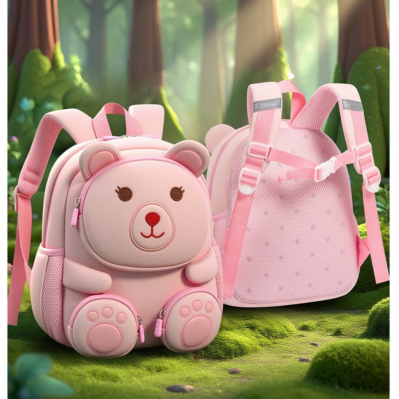 Picture of Jolly Toon Cartoon School Bag - Pink