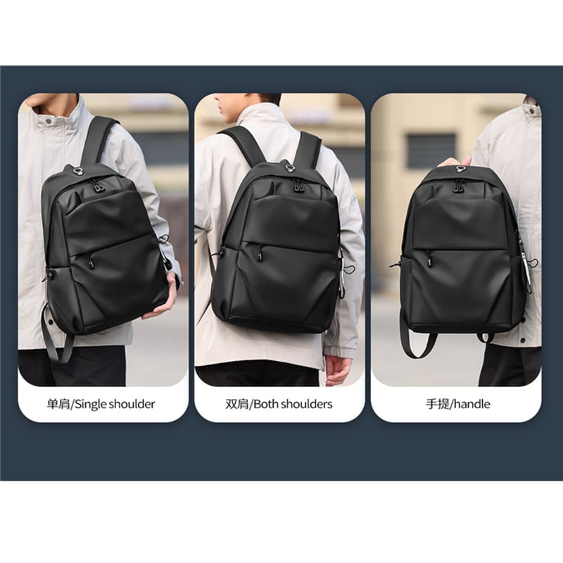 Picture of (A sleek office-to-airport travel pack Carry All Backpack 20L) - black