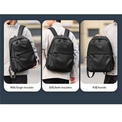 Picture of (A sleek office-to-airport travel pack Carry All Backpack 20L) - black