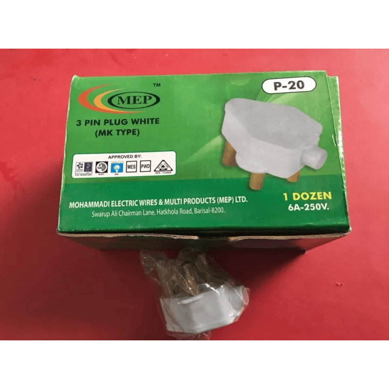 Picture of MEP Round 3 Pin Plug (MK Type)