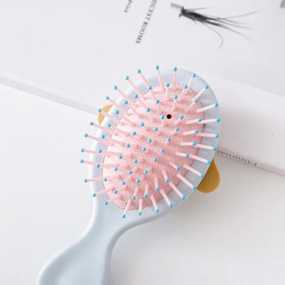 Picture of Cute Carton Mini Baby Hair Brush Scalp Massage Silicone Head Haircare Massager