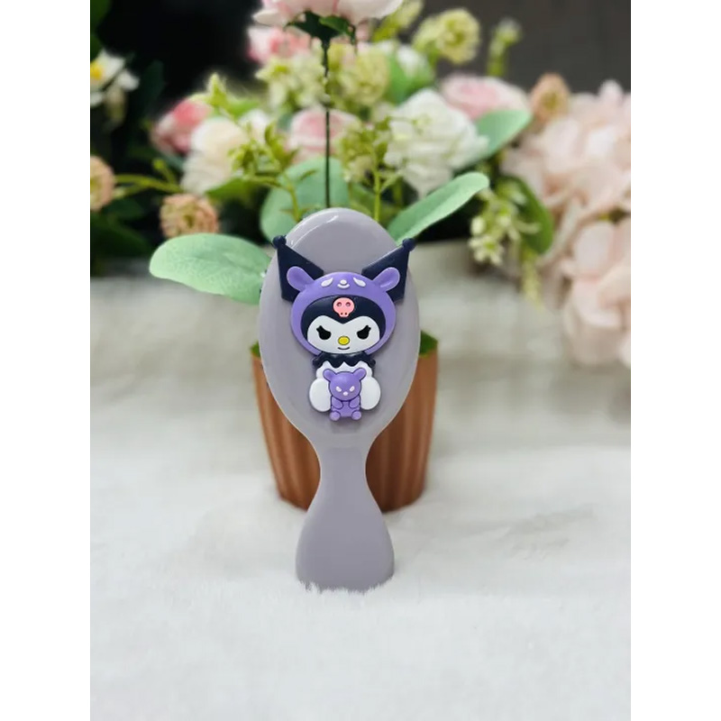 Picture of Cute Carton Mini Baby Hair Brush Scalp Massage Silicone Head Haircare Massager