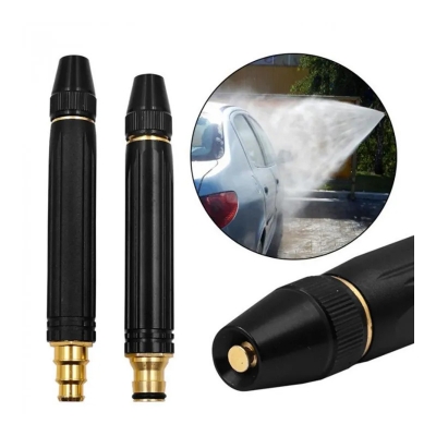 Picture of Metal High Pressure Power Washer Car Wash Spray Gun Nozzle Irrigation Sprinkler Garden Tool -Black