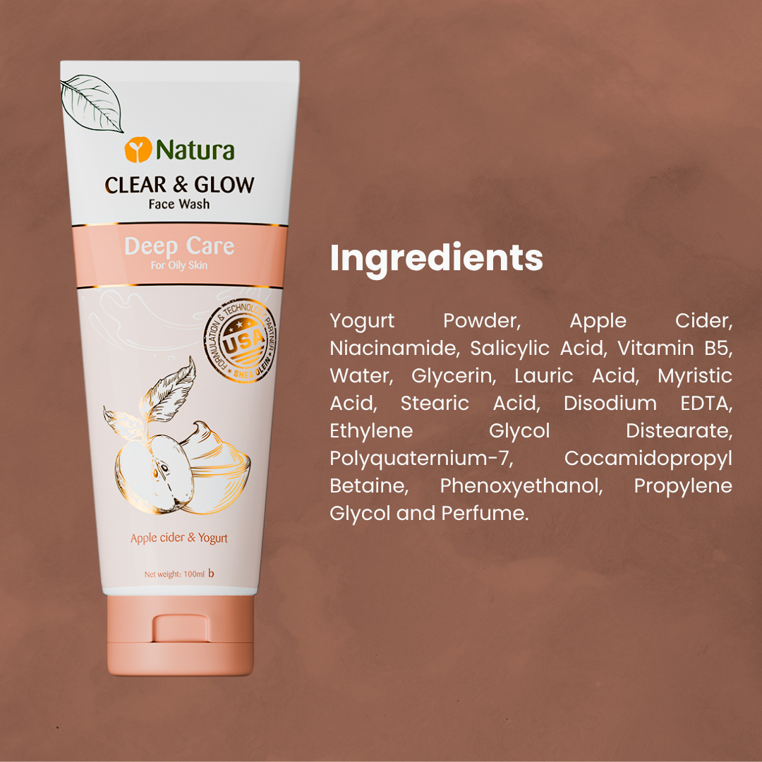 Picture of Natura Deep Care Face Wash 100ml