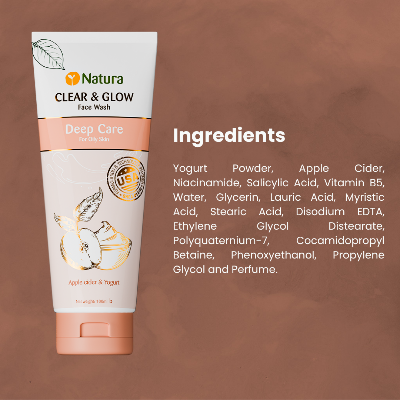 Picture of Natura Deep Care Face Wash 100ml