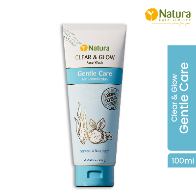 Picture of Natura Gentle Care Face Wash 100ml Blue