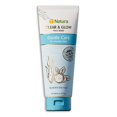 Picture of Natura Gentle Care Face Wash 100ml Blue