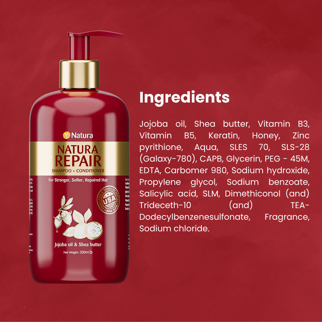 Picture of Natura Repair Shampoo + Conditioner 330ml
