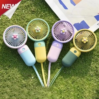 Picture of Handheld Portable Desktop Table Usb Rechargeable Sports Pocket Mini Fan- (1 pcs )