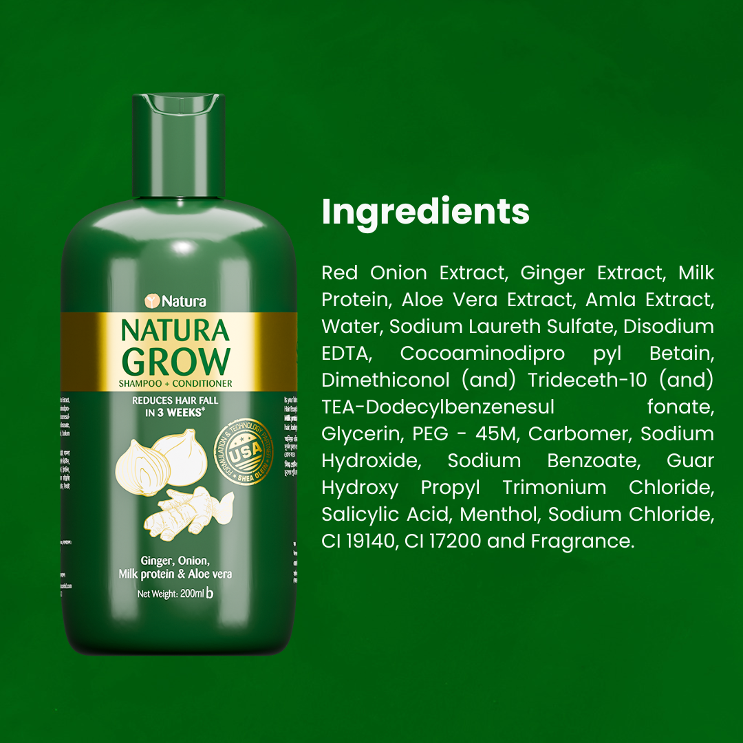 Picture of Natura Grow Shampoo + Conditioner 200ml
