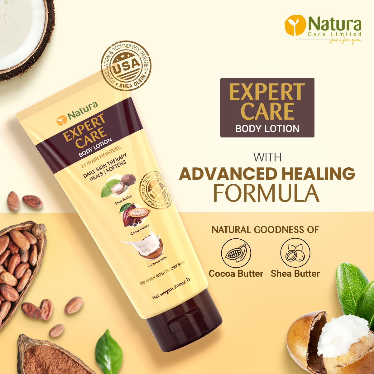 Picture of Natura Expert Care Body Lotion 200ml